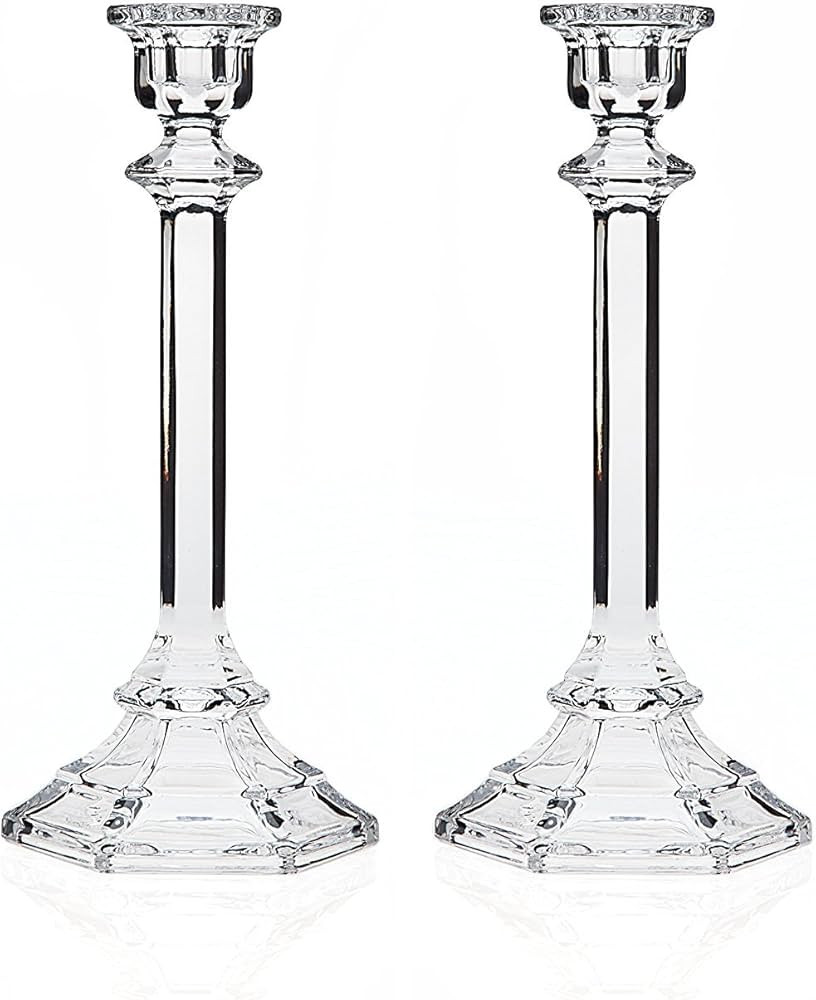 Godinger 15066 9-1/2" Harmony Candlestick - Pair, | Amazon (US)