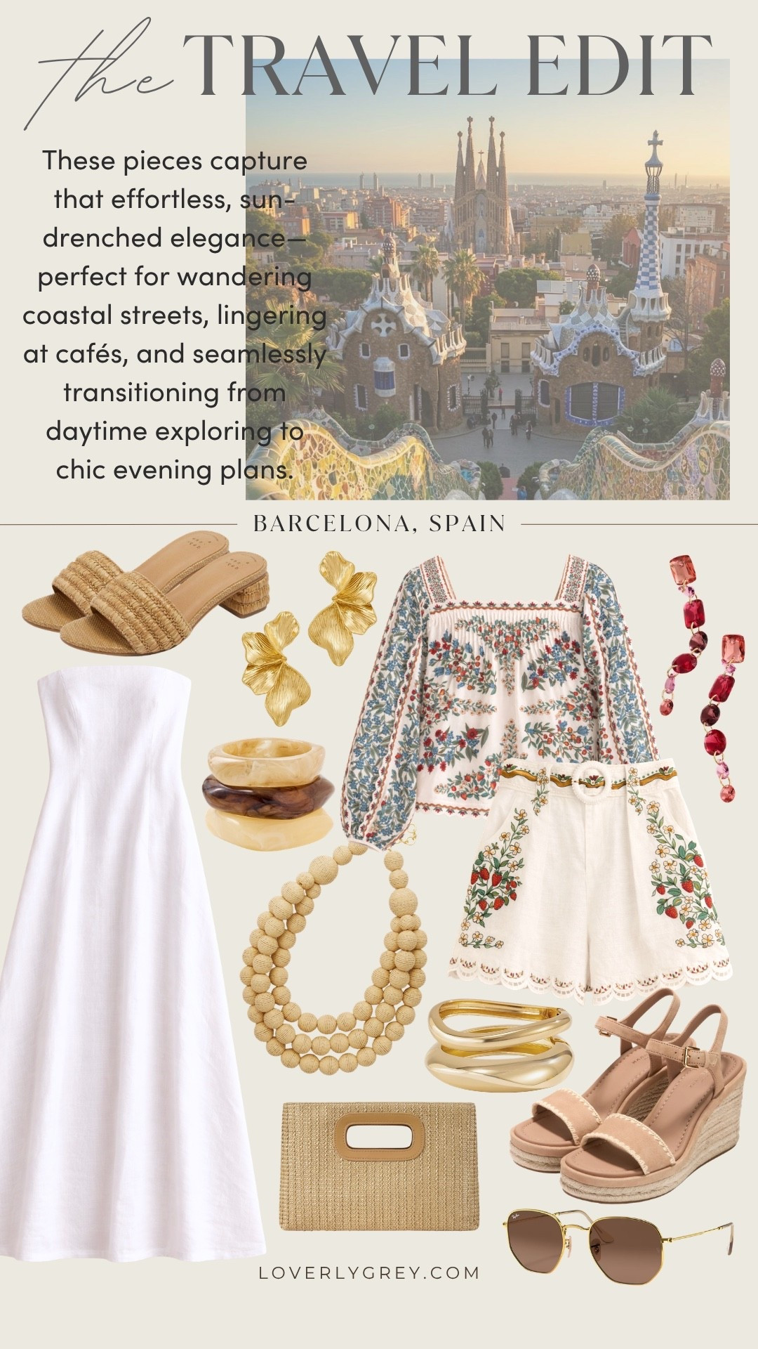 These pieces would be perfect for a trip to Barcelona 💕

Loverly Grey, Barcelona outfit ideas, Spain outfit ideas, spring fashion, spring outfit ideas, vacation outfit ideas, travel outfit ideas 

#LTKootd #LTKTravel #LTKSeasonal