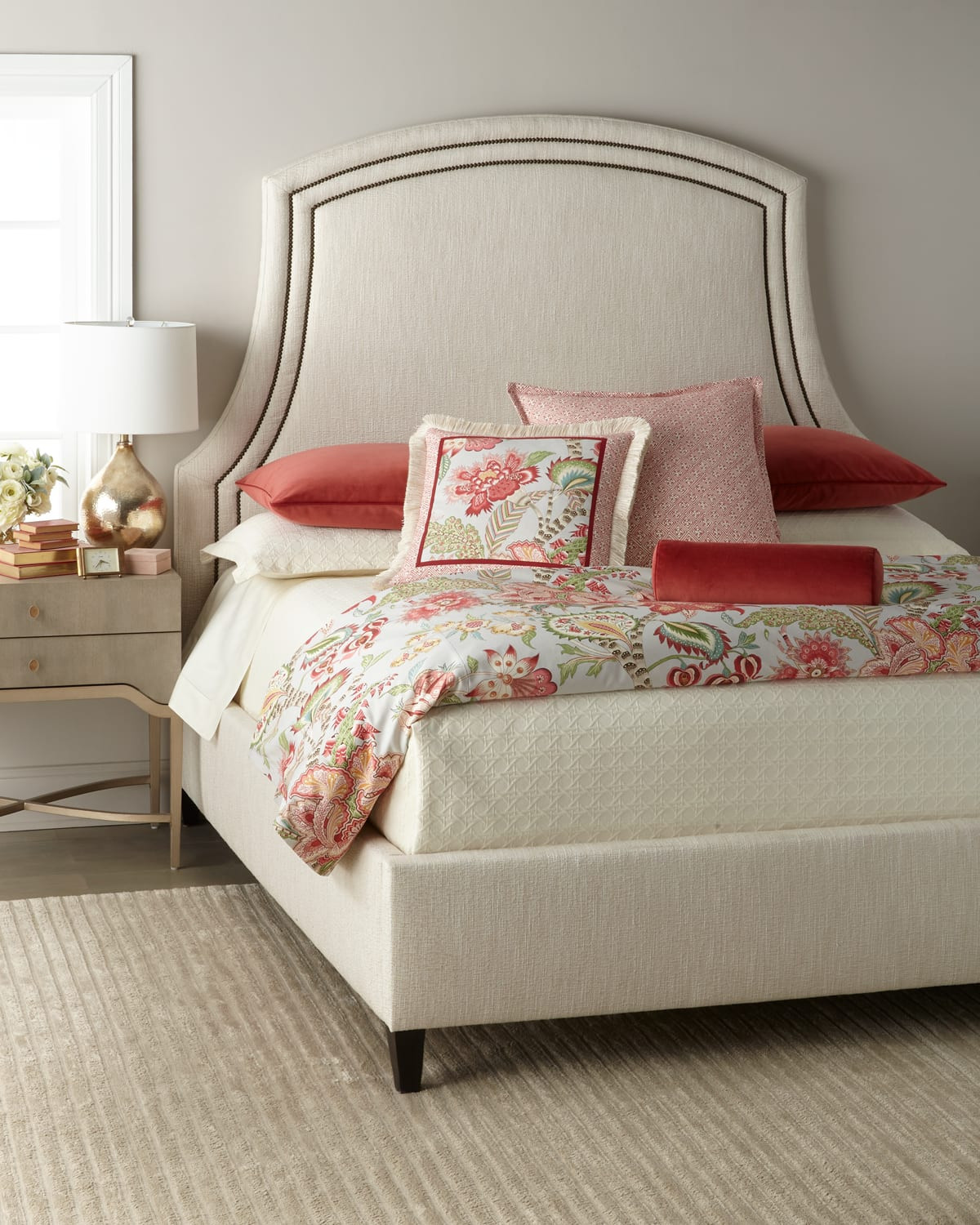 Bayford King Upholstered Bed | Horchow