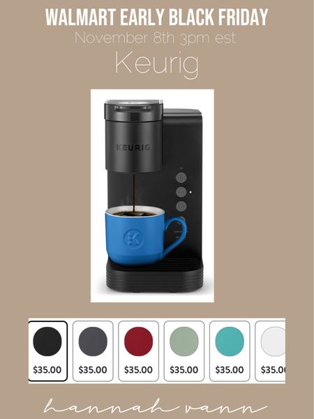 Keurig’ on sale for $35.00 would make a great Christmas gift! 

#LTKHolidaySale #LTKGiftGuide #LTKSeasonal