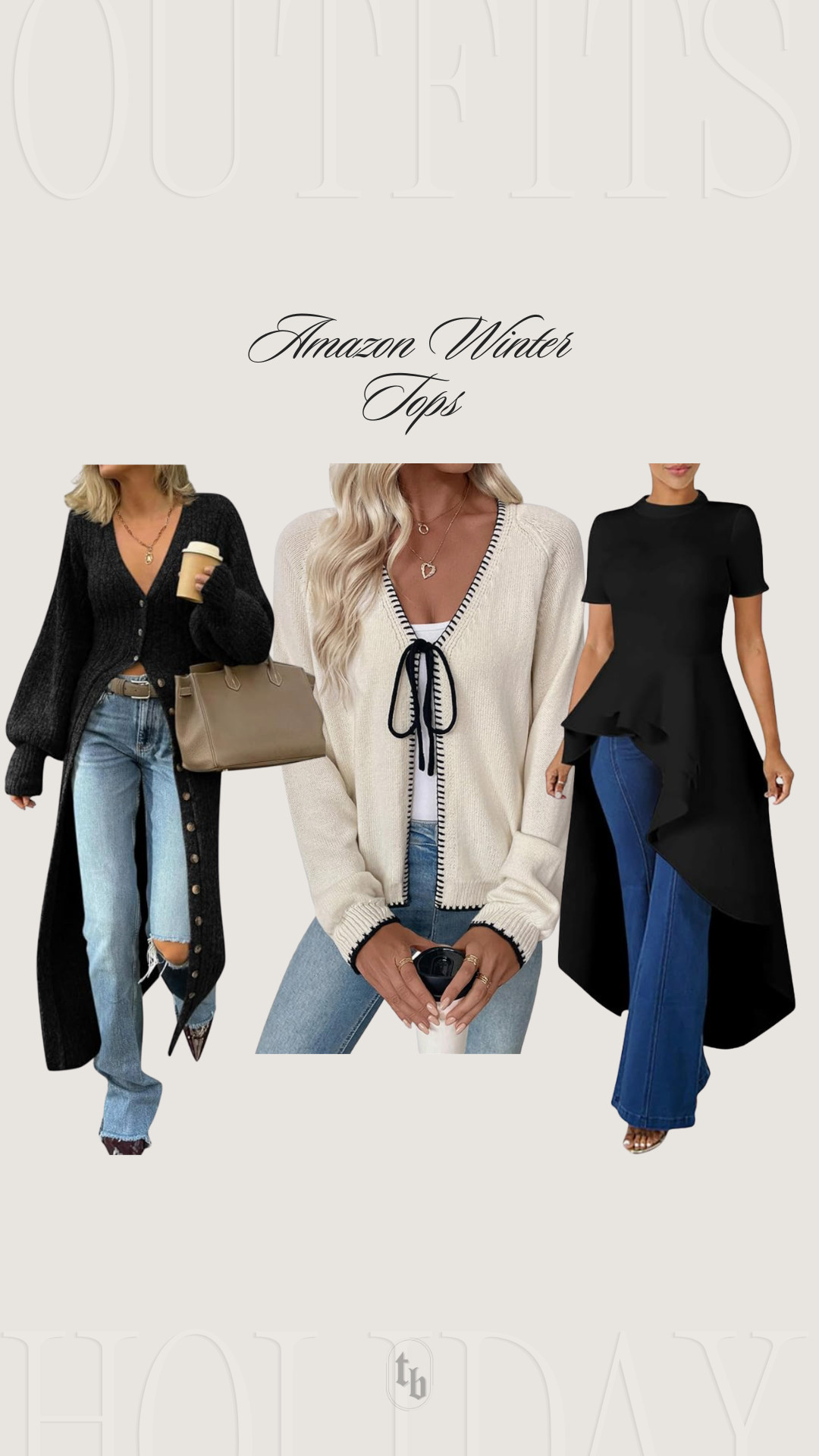 The perfect winter tops from Amazon! 

 

#LTKHoliday #LTKSeasonal #LTKMidsize