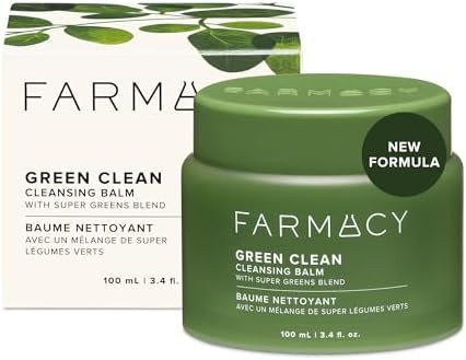 Farmacy Makeup Remover Cleansing Balm - Green Clean Waterproof Makeup Remover Balm + Oil Cleanser... | Amazon (US)