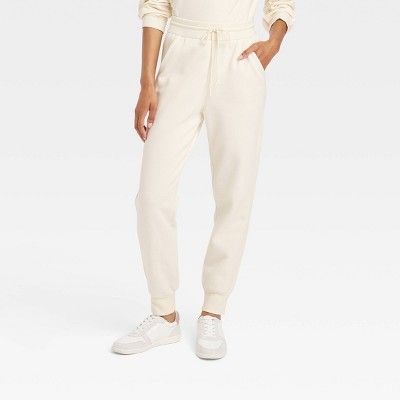 Women's High-Rise Fleece Jogger Pants - Universal Thread™ | Target