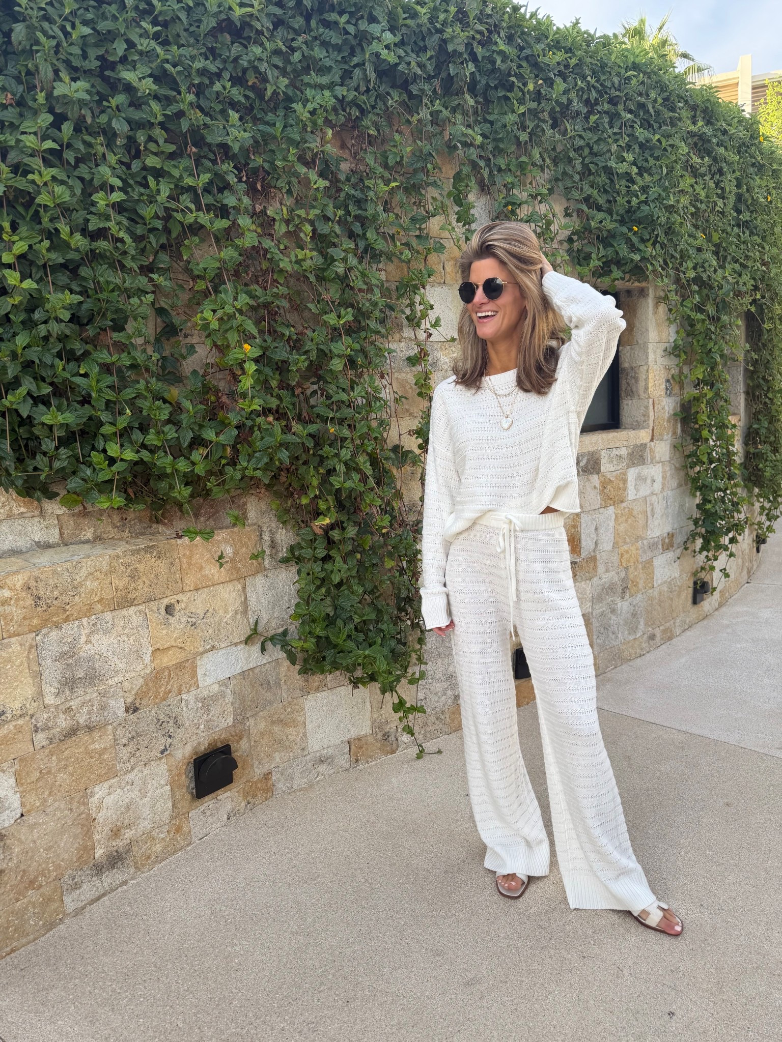 Target crochet set! Wearing XS in pants and s in top 