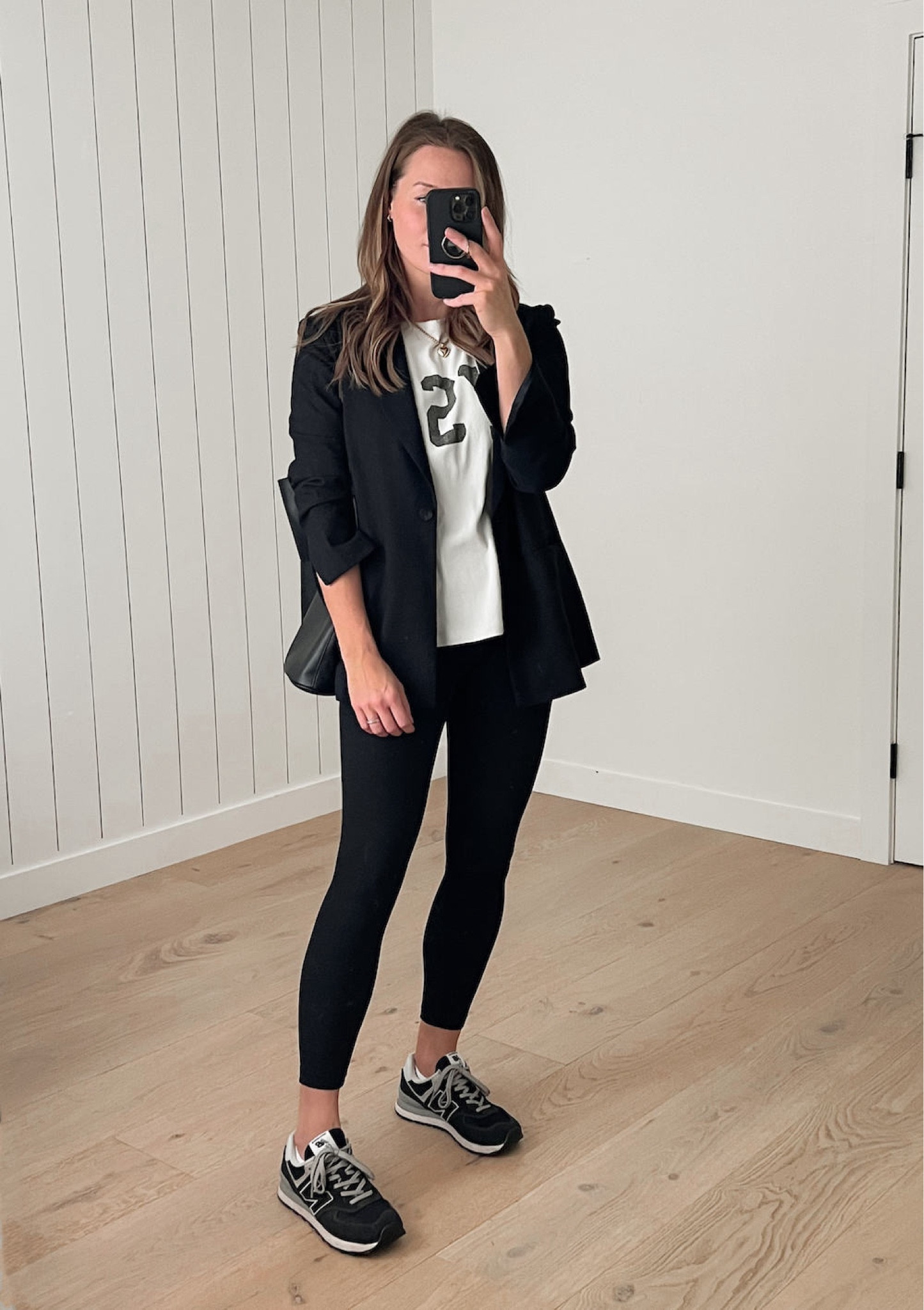 I love the latest trend of adding an oversized blazer to any outfit. This combo is fun and modern, but still comfortable, and the blazer adds a little business casual vibe to the look. 

trending outfit, trendy fashion, women's outfit, women's fashion, casual outfit

#LTKSeasonal #LTKstyletip