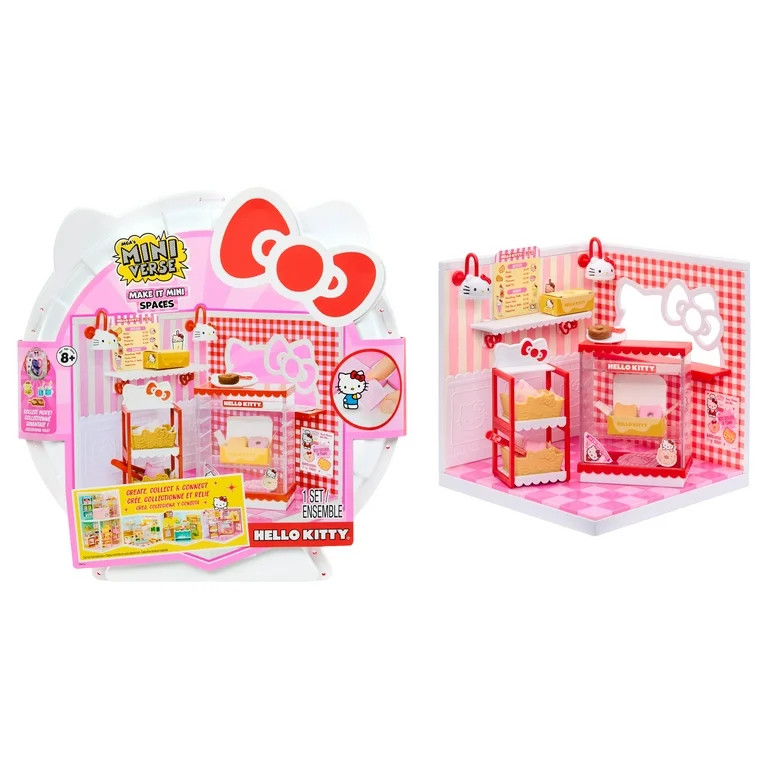 MGA's Miniverse Make It Mini Spaces Hello Kitty, Building Set, Customize, DIY Crafts, Rooms, Hobb... | Walmart (US)