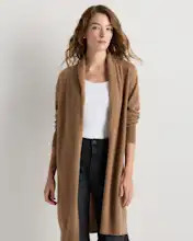 Mongolian Cashmere Duster Cardigan Sweater | Quince