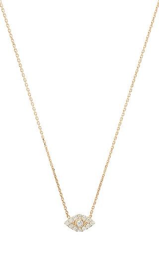 Natalie B Jewelry Evil Eye Necklace in Gold | Revolve Clothing (Global)