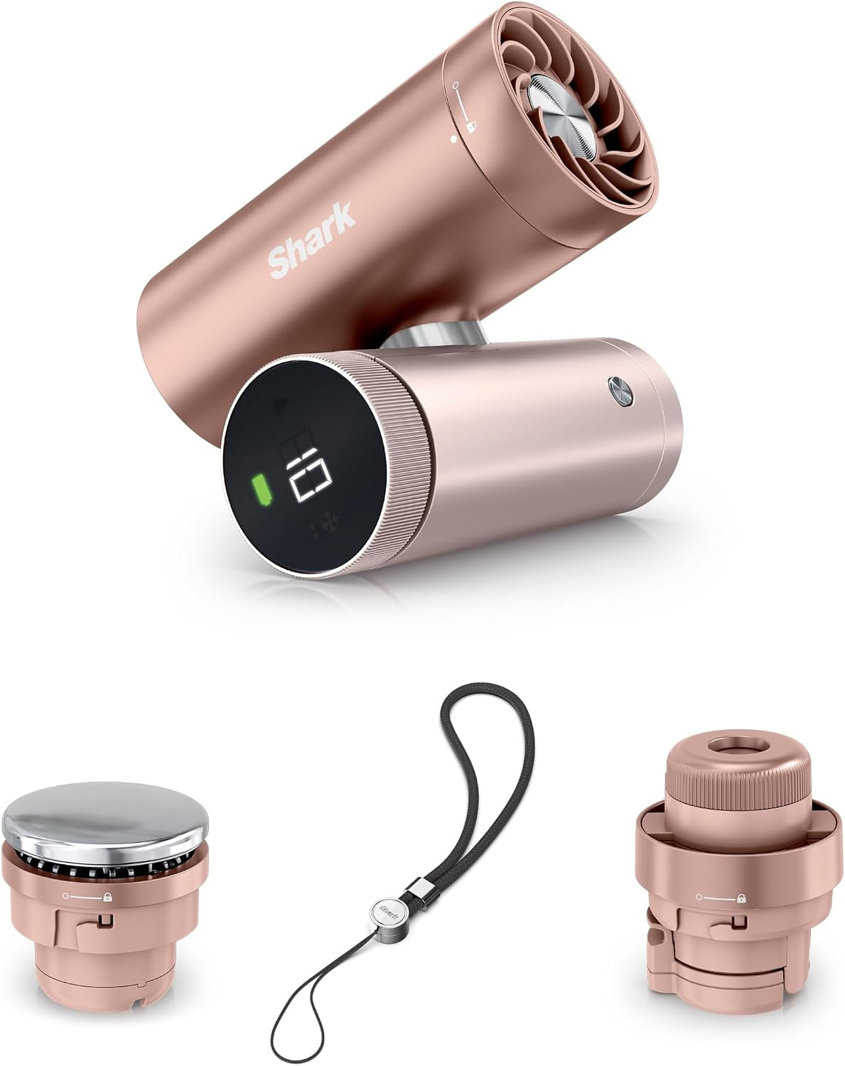 Shark ChillPill 3-in-1 Fan, Mist and Cooling Plate, Rose Gold, FA022GD | Amazon (US)