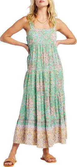 x Sun Chasers Floral Tiered Maxi Dress, Nordstrom Sale, LTKxNsale, Nsale Fall, Summer Dress | Nordstrom