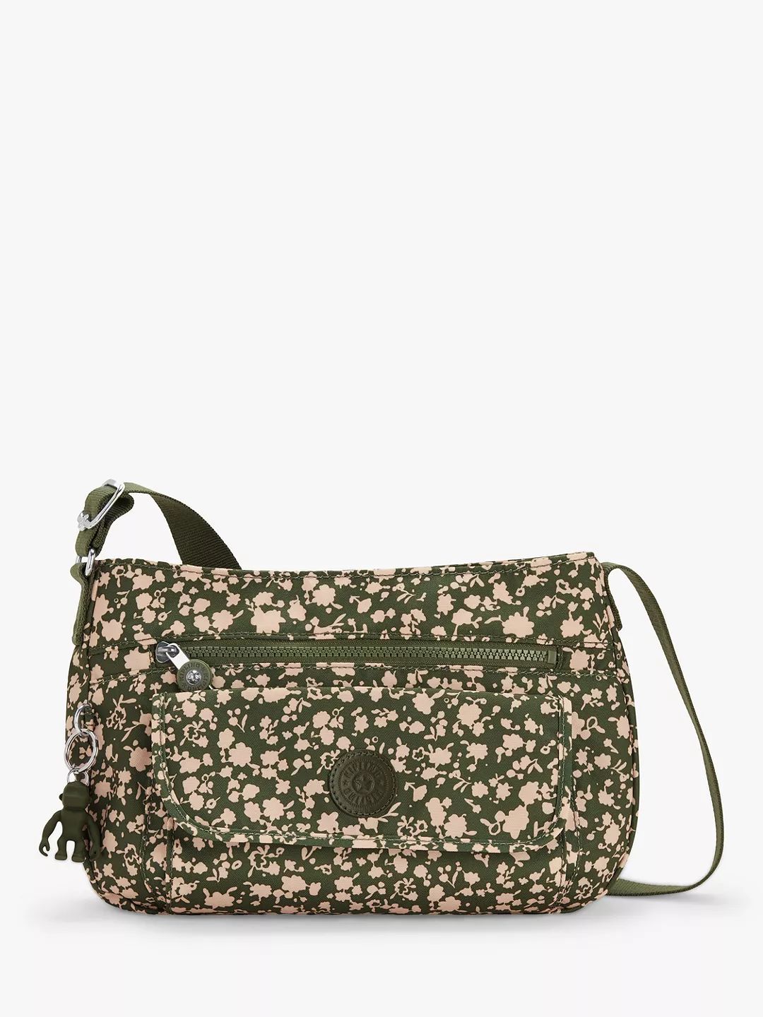 Kipling Syro Medium Crossbody Bag, Fresh Floral | John Lewis (UK)