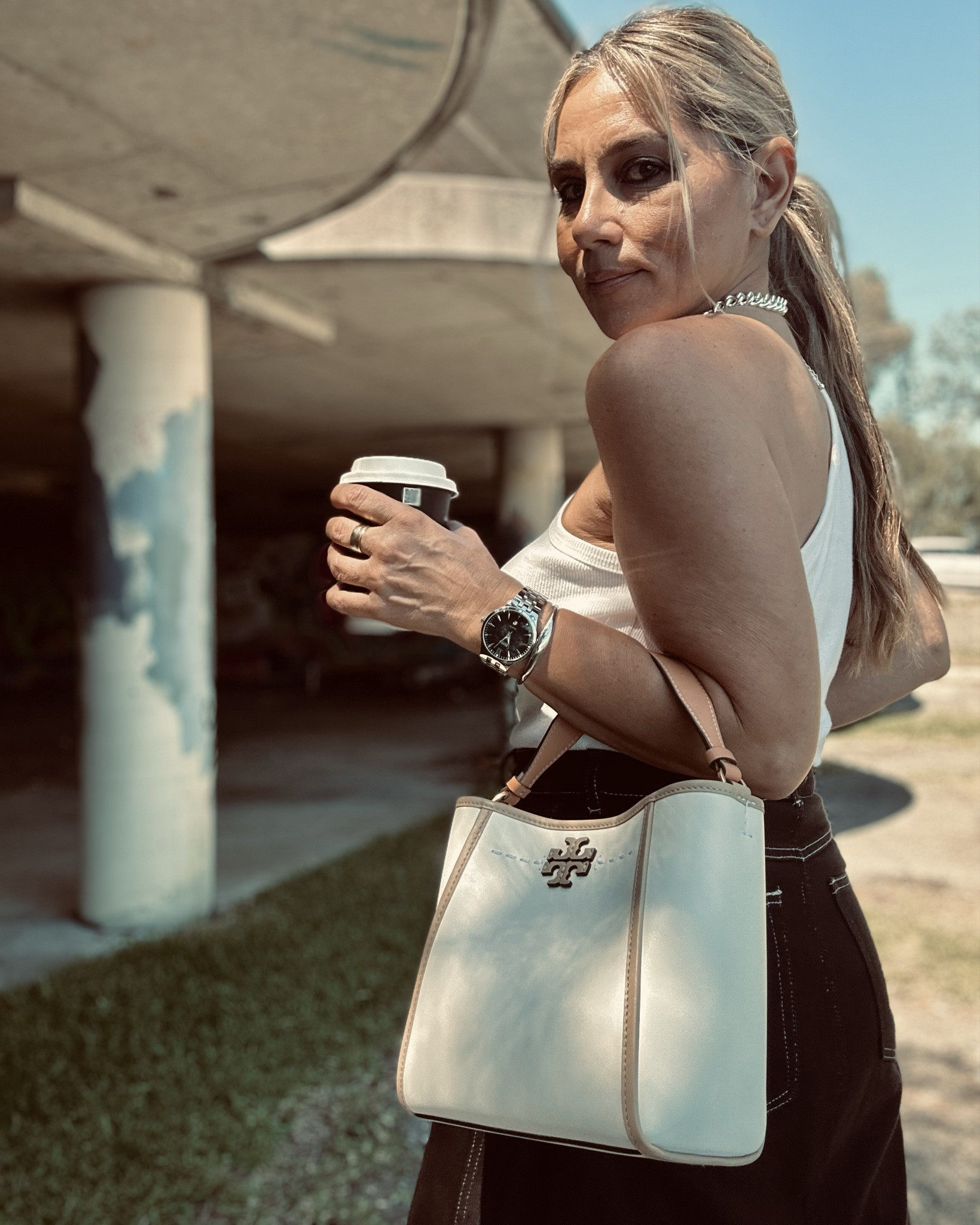 When I’m on the search for a new cute bag to add to my collection my go-to is Tory Burch. Affordable luxury, beautiful craftsmanship and always so gorgeous  🖤

#LTKStyleTip #LTKOver40