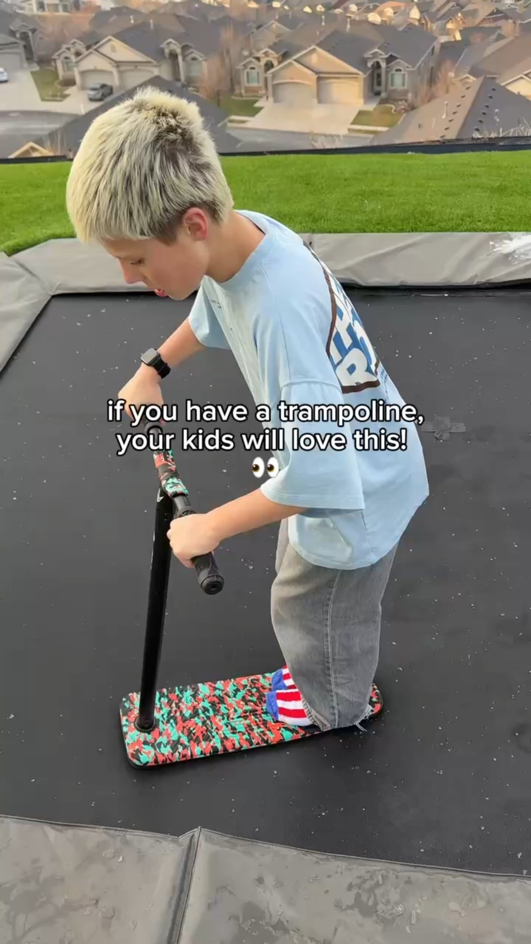 If you have a trampoline your kids will love this! My boys have so much fun with this 

@amazon
Boys gift, kids gift idea, kids birthday gift, outdoor gift, backyard toys 

#LTKKids #LTKSeasonal #LTKdayinmylife