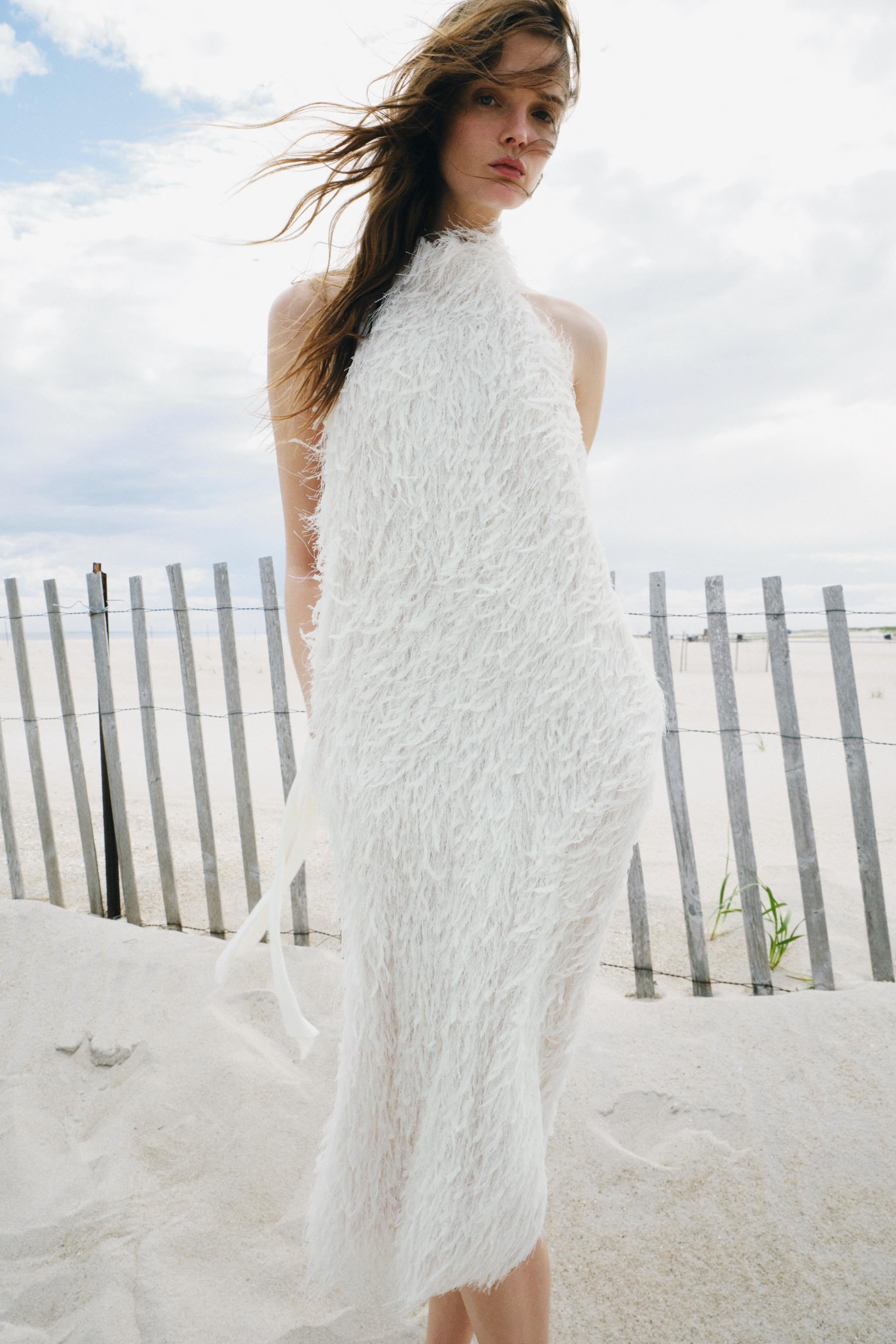 ZW COLLECTION HALTER DRESS | Zara US