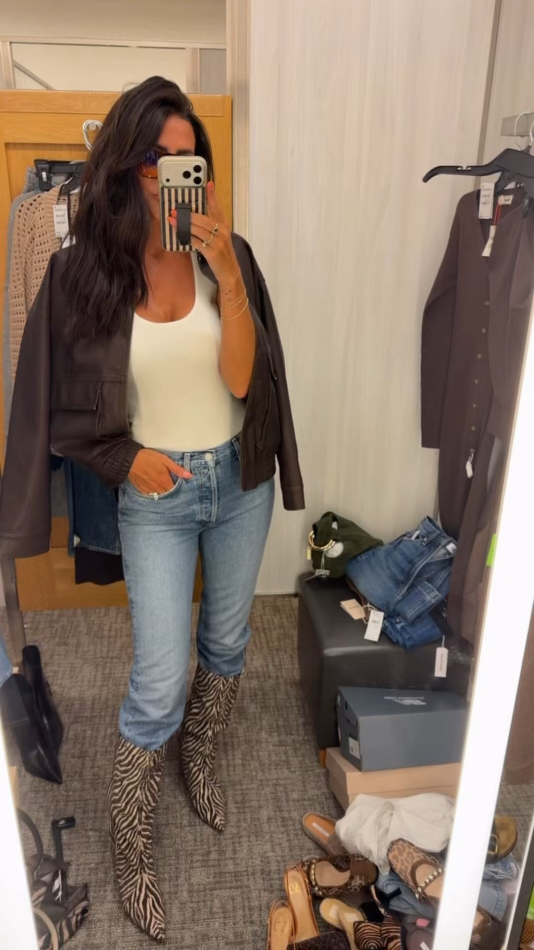 Boots true to size small Mules

#LTKootd