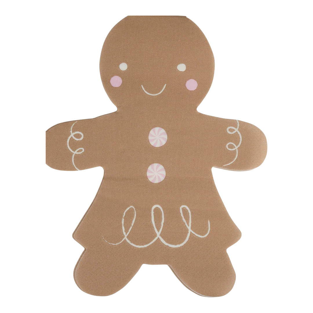 Gingerbread Girl Paper Dinner Napkin | My Mind's Eye