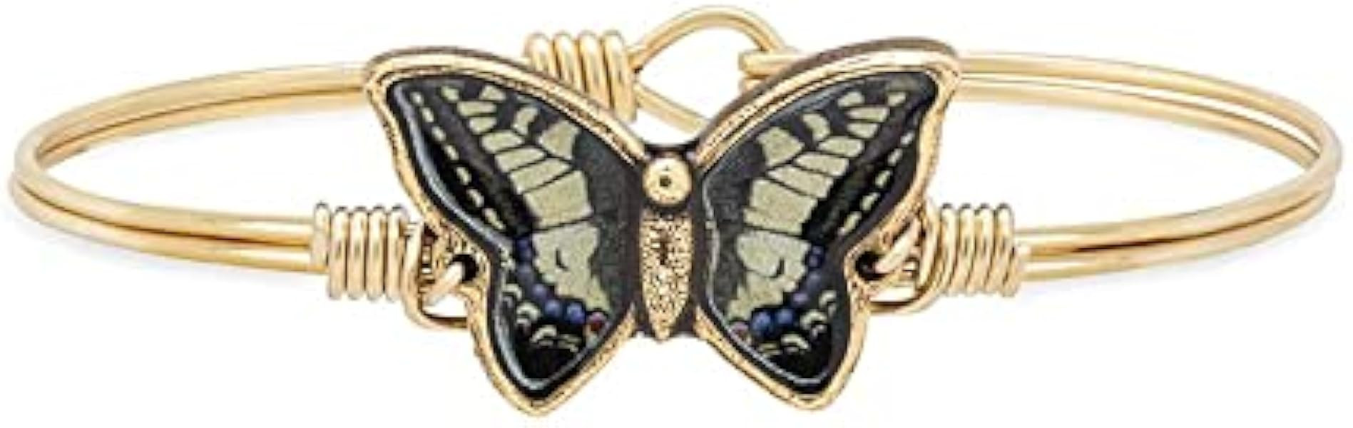 Luca + Danni | Tiger Swallowtail Bangle Bracelet For Women Made in USA | Amazon (US)