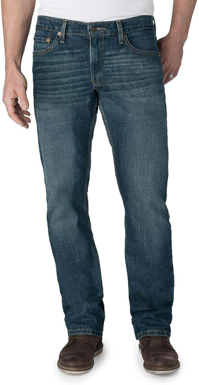 Signature by Levi Strauss & Co. Gold Label Men's Straight Fit Jeans | Amazon (US)