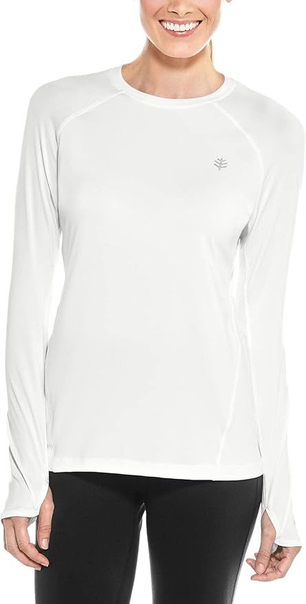 Coolibar UPF 50+ Women's Devi Long Sleeve Fitness T-Shirt - Sun Protective | Amazon (US)