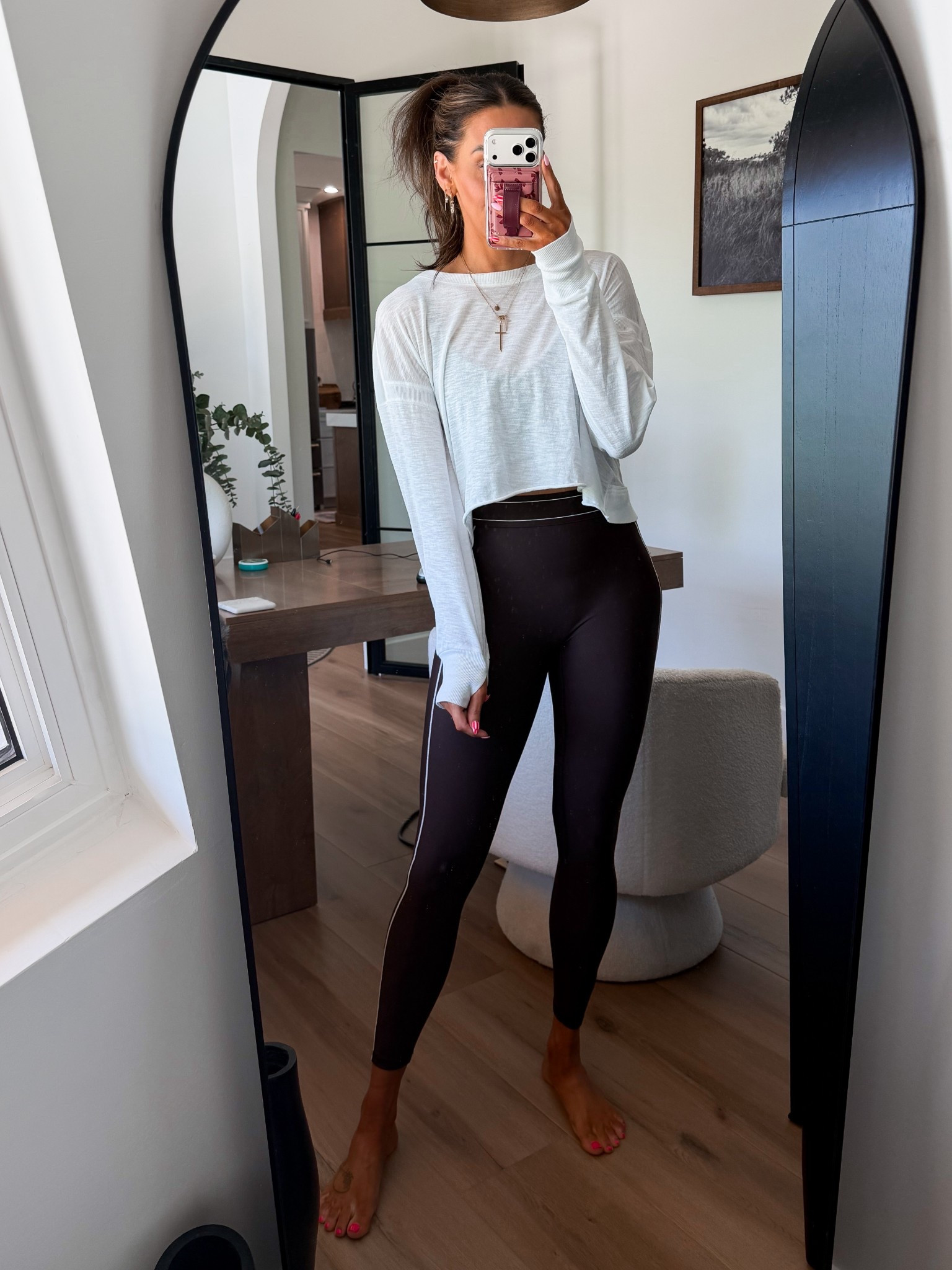 Today’s outfit & minimal makeup items used! 

Top-small
Bra-medium
Leggings-small

#LTKootd #LTKActive #LTKTall