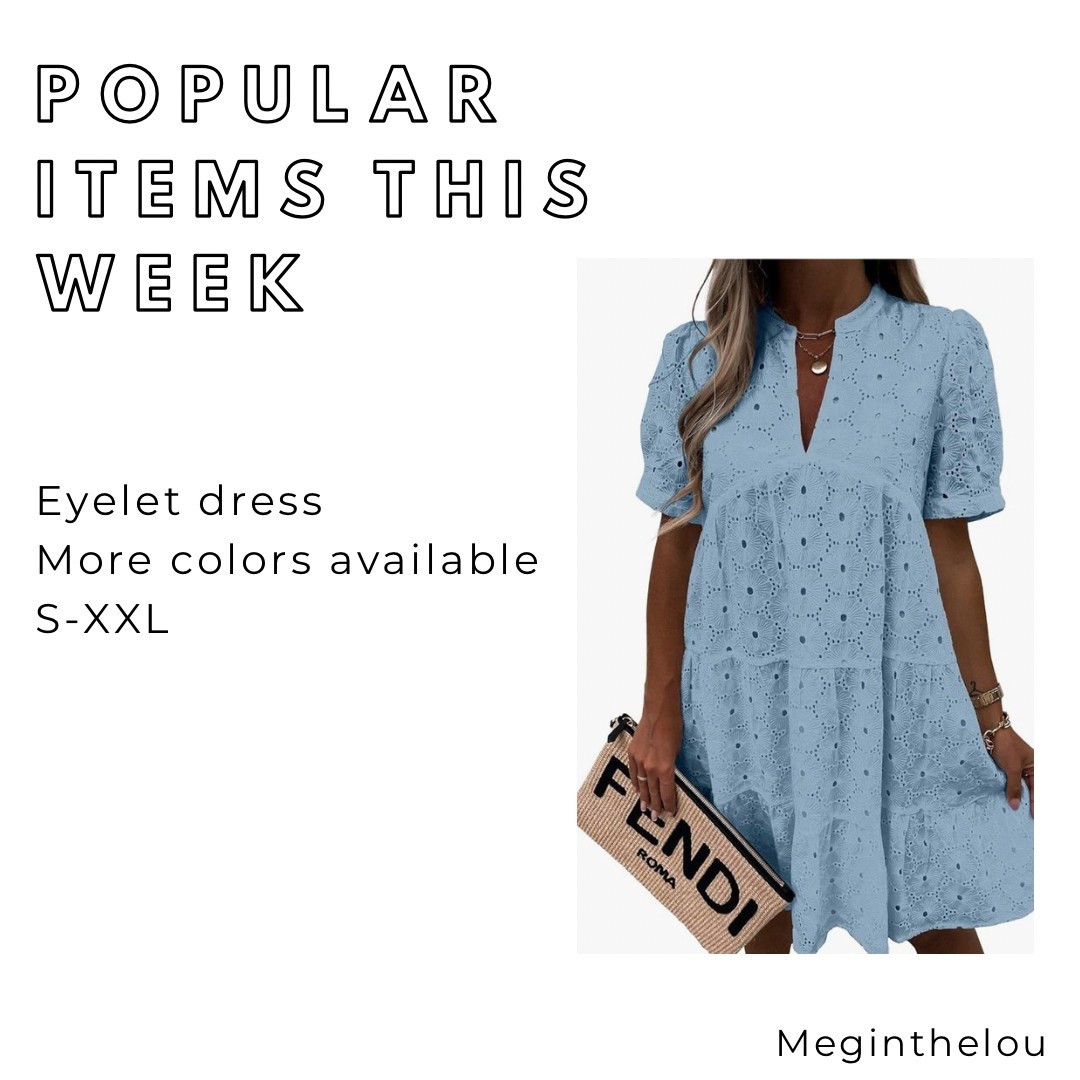 Spring Fashion - eyelet dress, more colors, +a clickable coupon 


#easteroutfit #eyelet #springdress #whitedress #graduationdress #amazon #LTKU #LTKOver40 #LTKWedding #engagementparty #bridalshower #rehearsaldinner #honeymoon 

#LTKStyleTip #LTKFindsUnder50 #LTKSeasonal