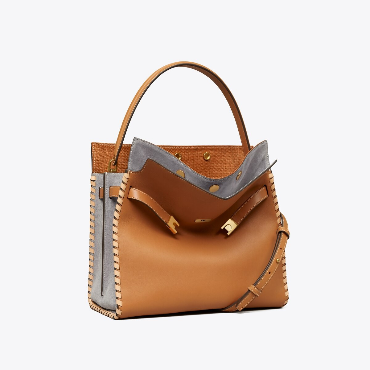 Lee Radziwill Whipstitch Double Bag | Tory Burch (US)