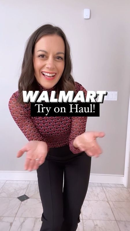 #walmartprtner #walmartfashion @walmartfashion Walmart new arrivals! Walmart try on haul - everything runs true to size, wearing a small in everything and a 0 in the pants. 

#LTKSeasonal #LTKstyletip #LTKHoliday