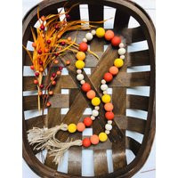 Autumn Farmhouse Bead Garland | Etsy (US)