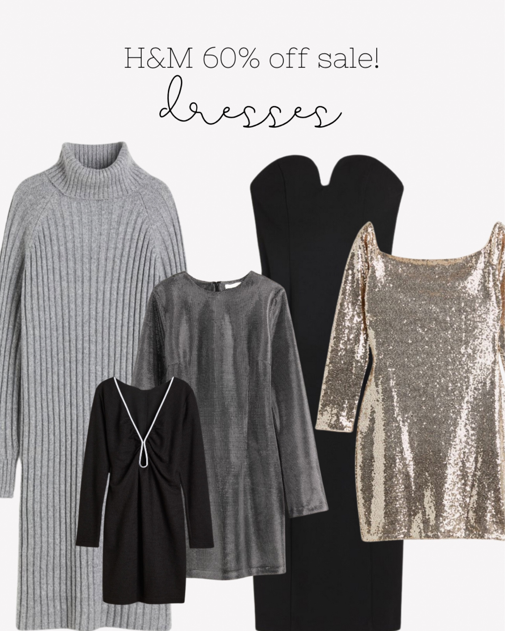 H&M epic sale! Up to 60% off select styles! Favorite dresses edition.

#LTKparties #LTKsalealert #LTKHoliday