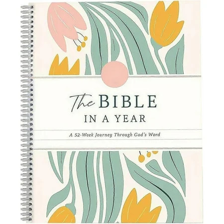 The Bible in A Year: A 52-Week Study Through Gods Word - Spiral Bible Study Guide 52-Week Women's Bible Study Plan | Walmart (US)