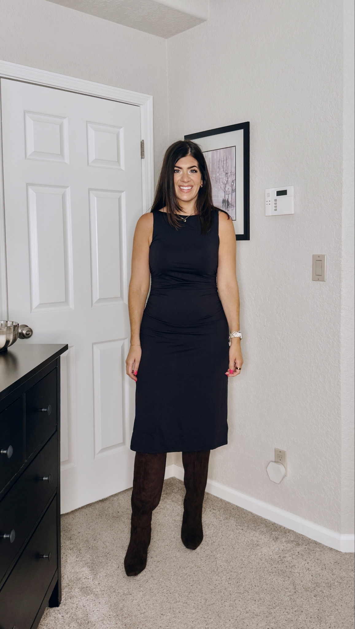 Fall finds under $50
In a medium dress - stretchy and super comfy
In a 10 in boots 

#LTKFindsUnder50 #LTKMidsize #LTKOver40