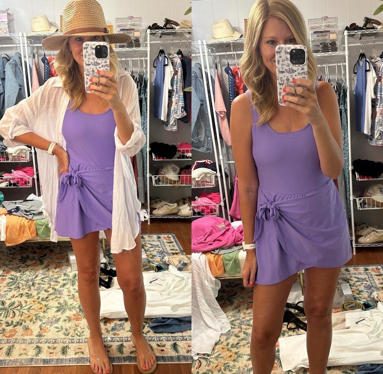 50% off the best swim dress ever! Runs tts 