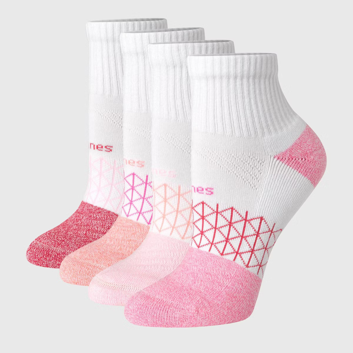 Hanes Women's 4pk Absolute Active Ankle Socks - 5-9 | Target