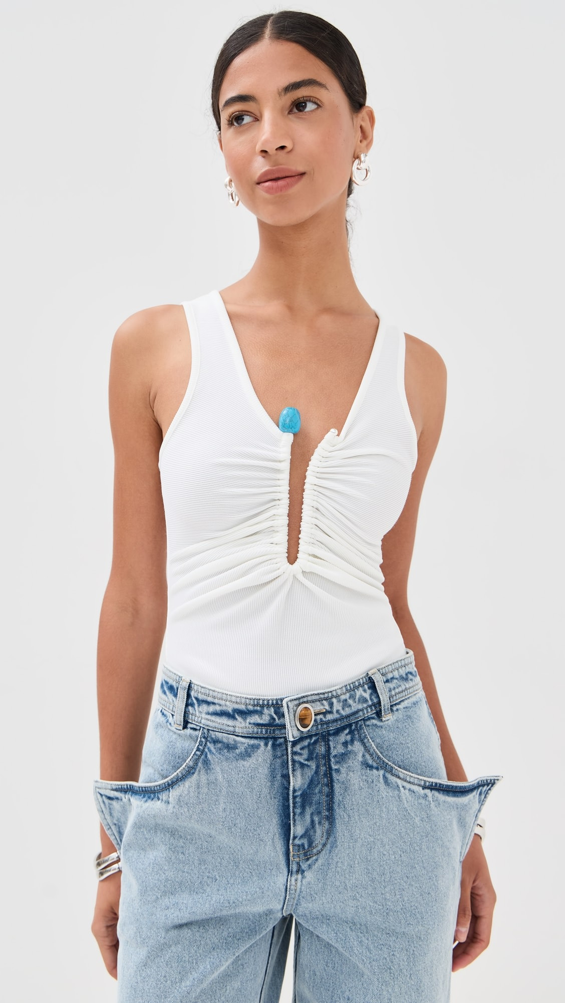 Crystal Pin Tank | Shopbop