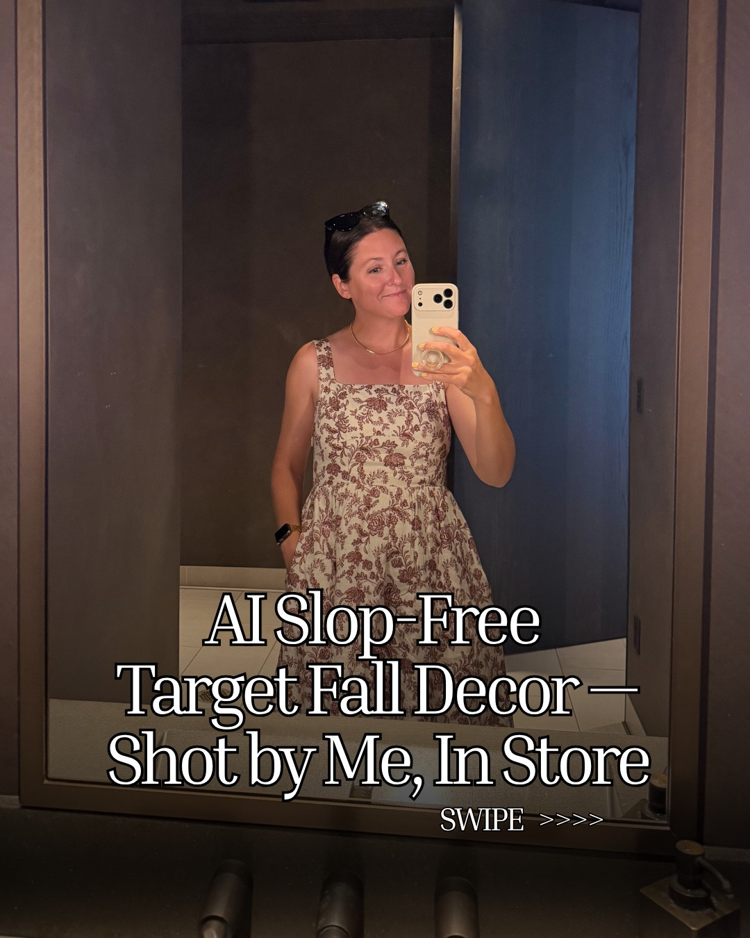 No AI photos here! 🎯 There’s so much AI slop in the home decor space right now, I figured we could all use a reality check. 🙏 
So I went to Target and took REAL, unedited photos of the fall decor actually on shelves right now. No AI. No fake rooms. No wondering if that perfect pumpkin even exists.
And honestly? Target doesn’t need the AI. The fall collection is GOOD. 
@Target

#LTKhome #LTKsale