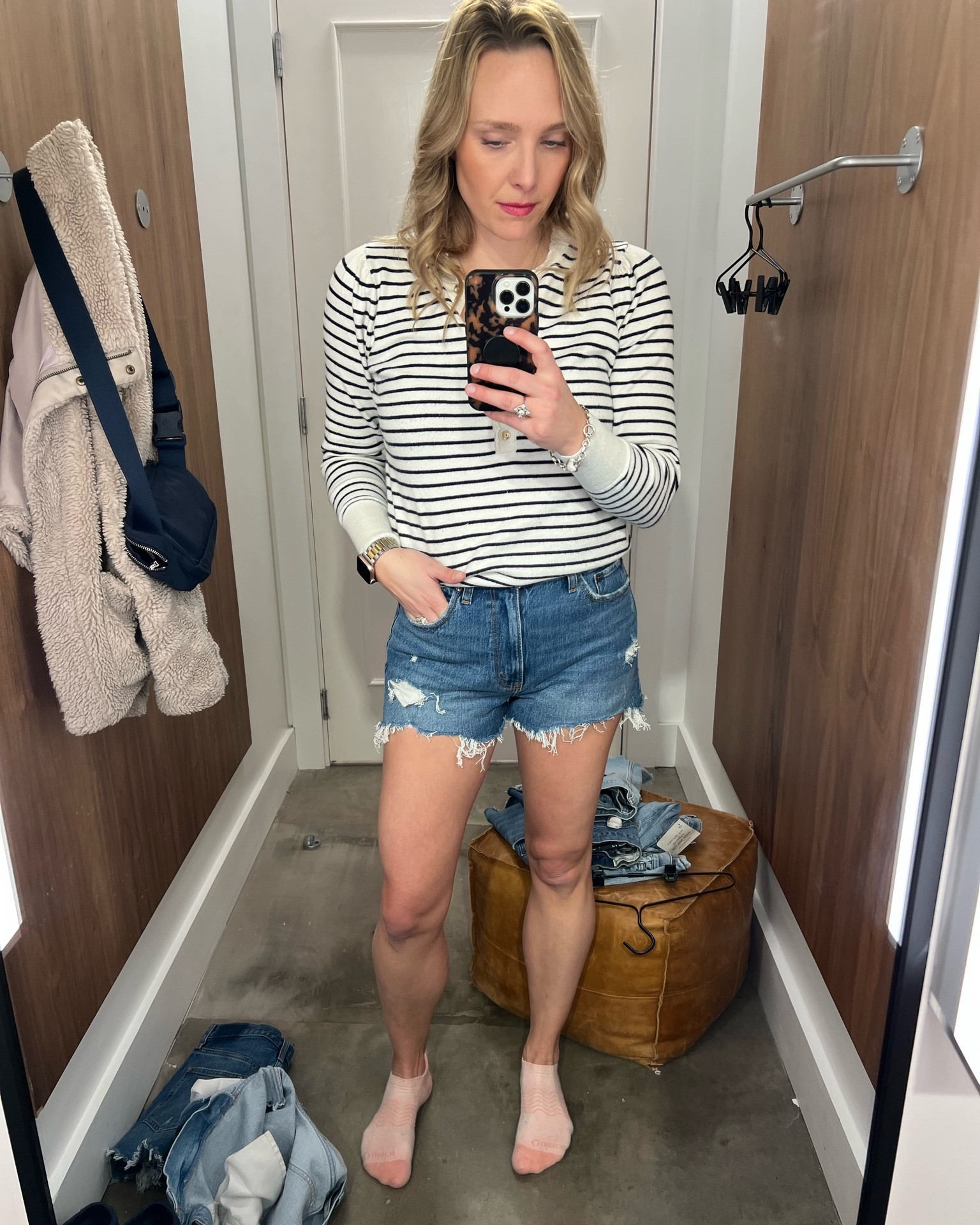 These mom shorts are comfy and cute. True to size. 

#LTKFind #LTKunder100 #LTKSale