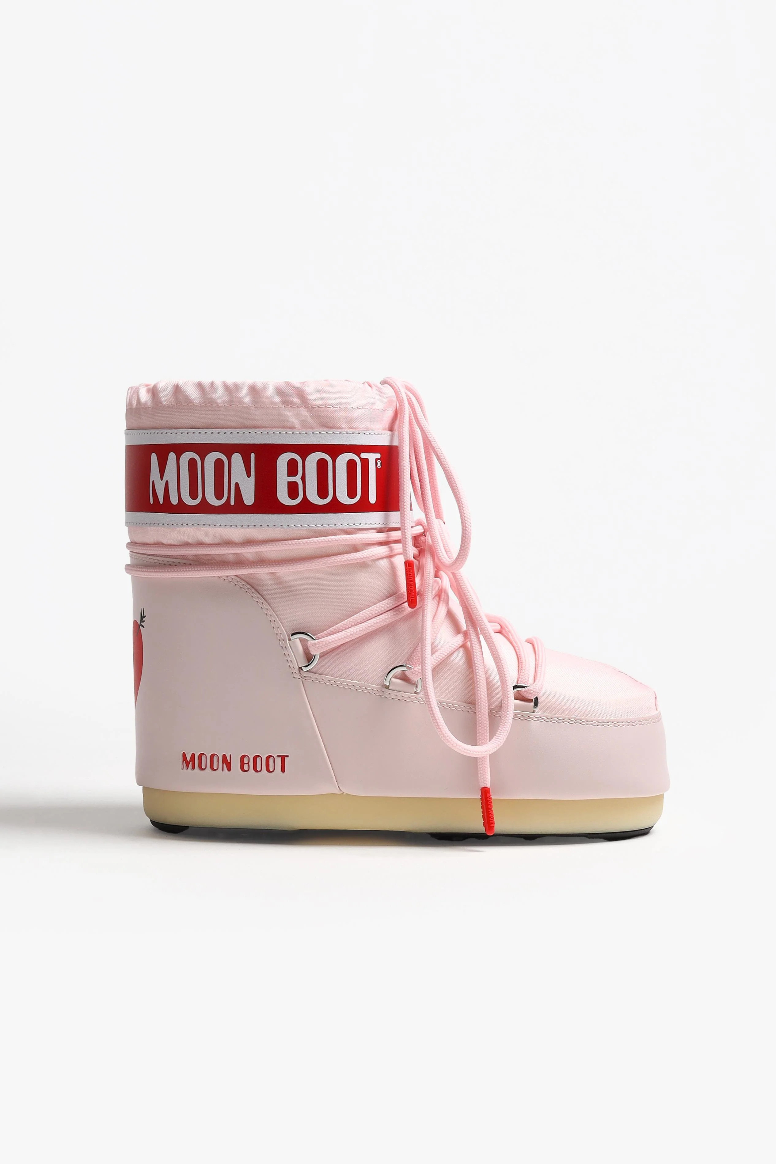 Moon Boot Icon Low 'Heart' in Rosa | ANITA HASS