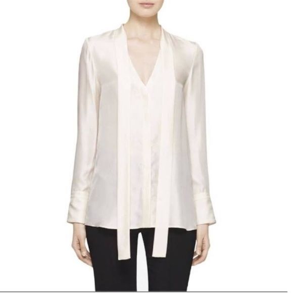 NWT Rag & Bone Florence Shirt - Antique White  - Size 2 - NEW WITH TAGS | Poshmark