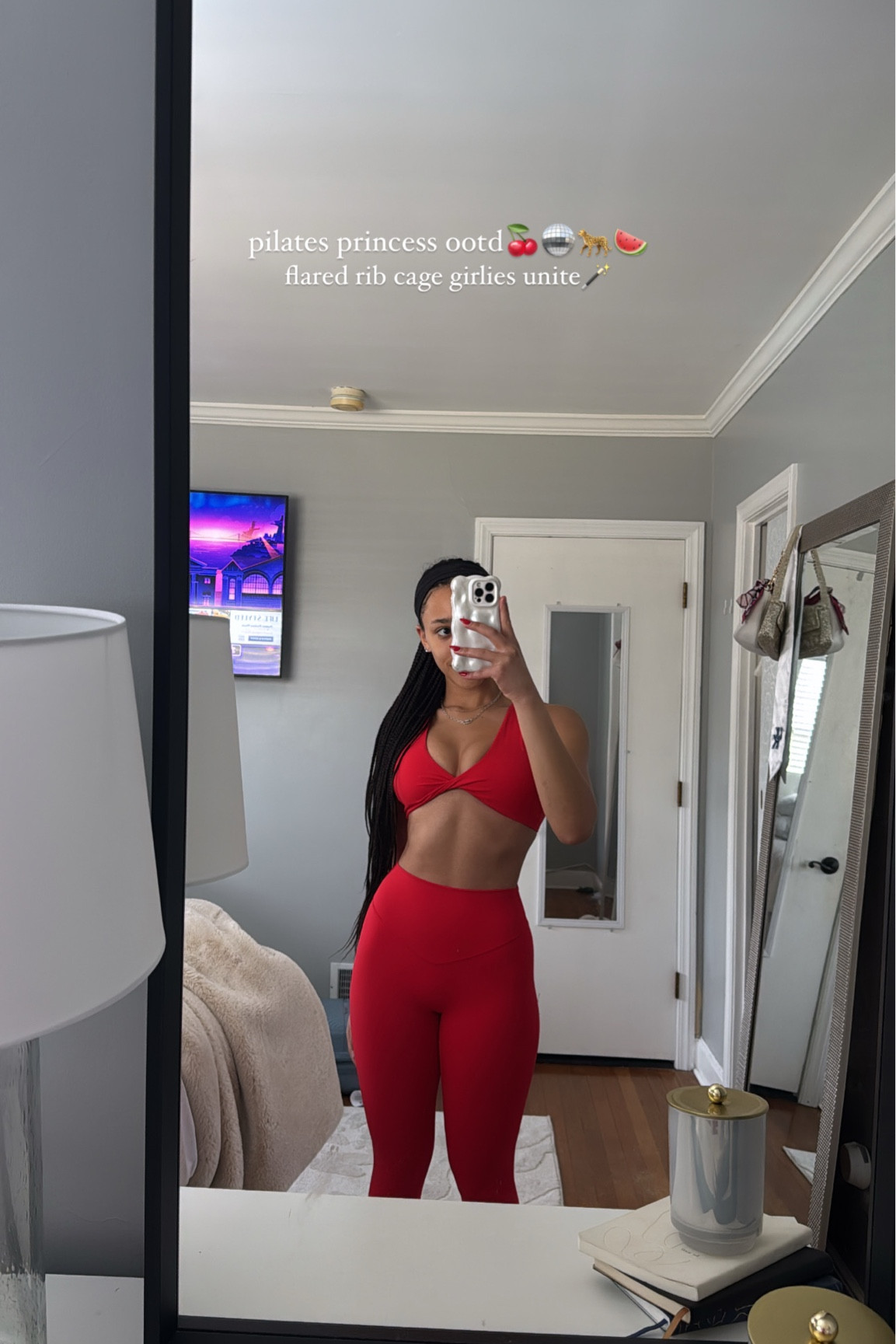 Pilates princess OOTD🍒👼🏽✨ 


#LTKStyleTip #LTKFitness #LTKActive