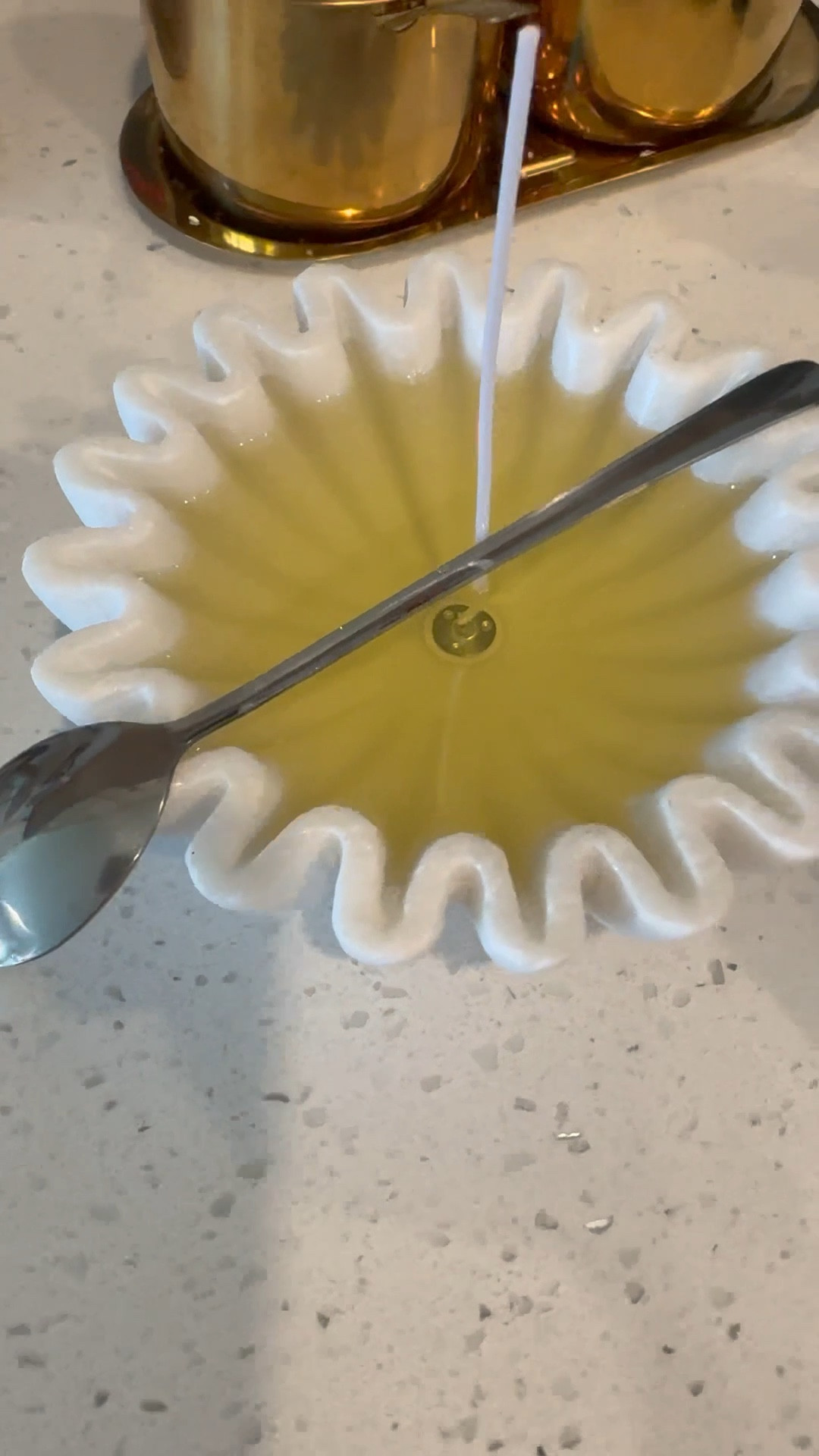 How I DIY this beautiful marble candle with a Ritz Carlton hotel scent! I saw this exact candle at a local designer boutique for $60 I rushed home & had to make it! 

#LTKSaleAlert #LTKBeauty