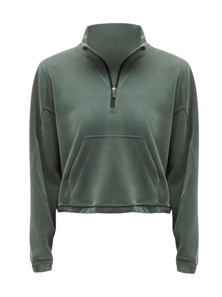 Brushed Softstreme Half Zip | Women's Hoodies & Sweatshirts | lululemon | Lululemon (US)
