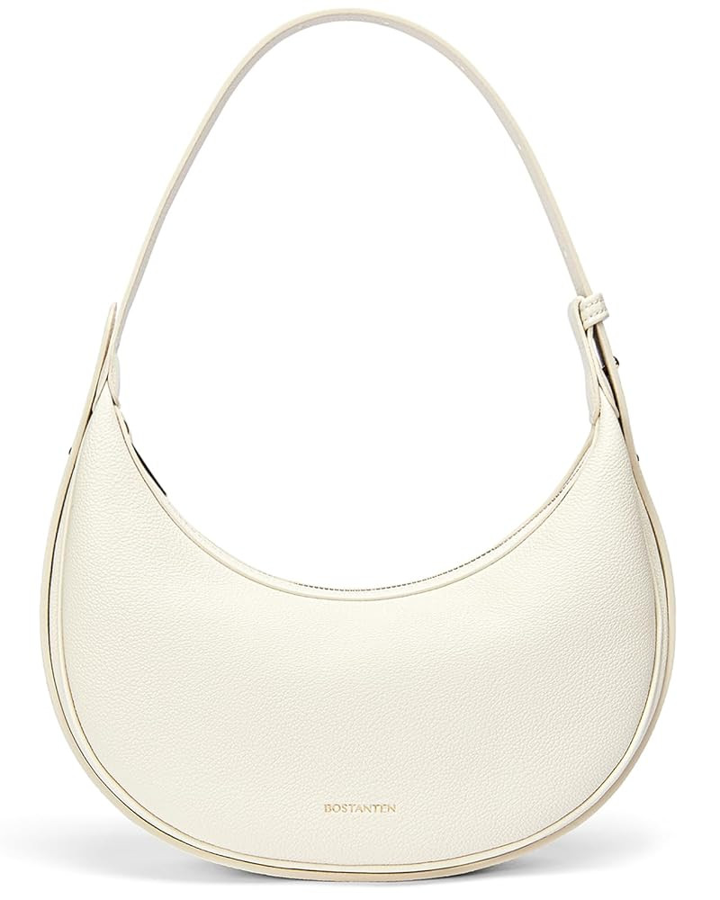 BOSTANTEN Crescent Shoulder Bag for Women Trendy Crossbody Hobo Purse Vegan Leather Clutch Handba... | Amazon (US)