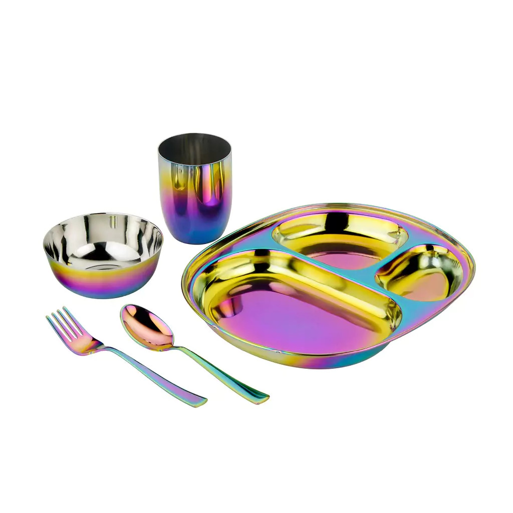Ahimsa Stainless Steel Dish Set for Kids | Ahimsa Kids