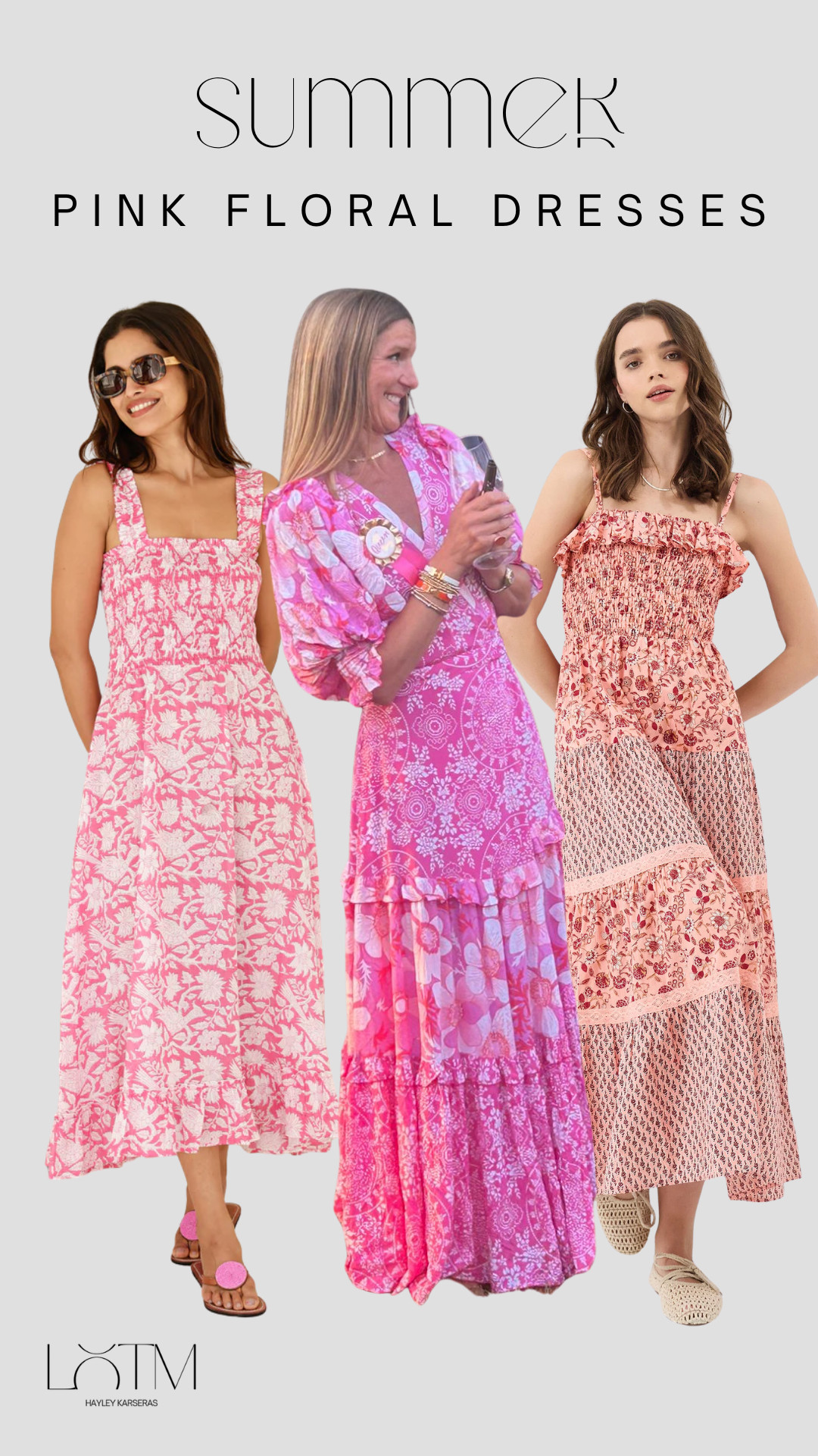 Pink to make the boys wink!! I love a pink floral-patterned dress for summer. This one I wore last year on my birthday. I have linked lots of similar available for this summer xx 

 #LTKsummer #LTKdresses #LTKstyletip