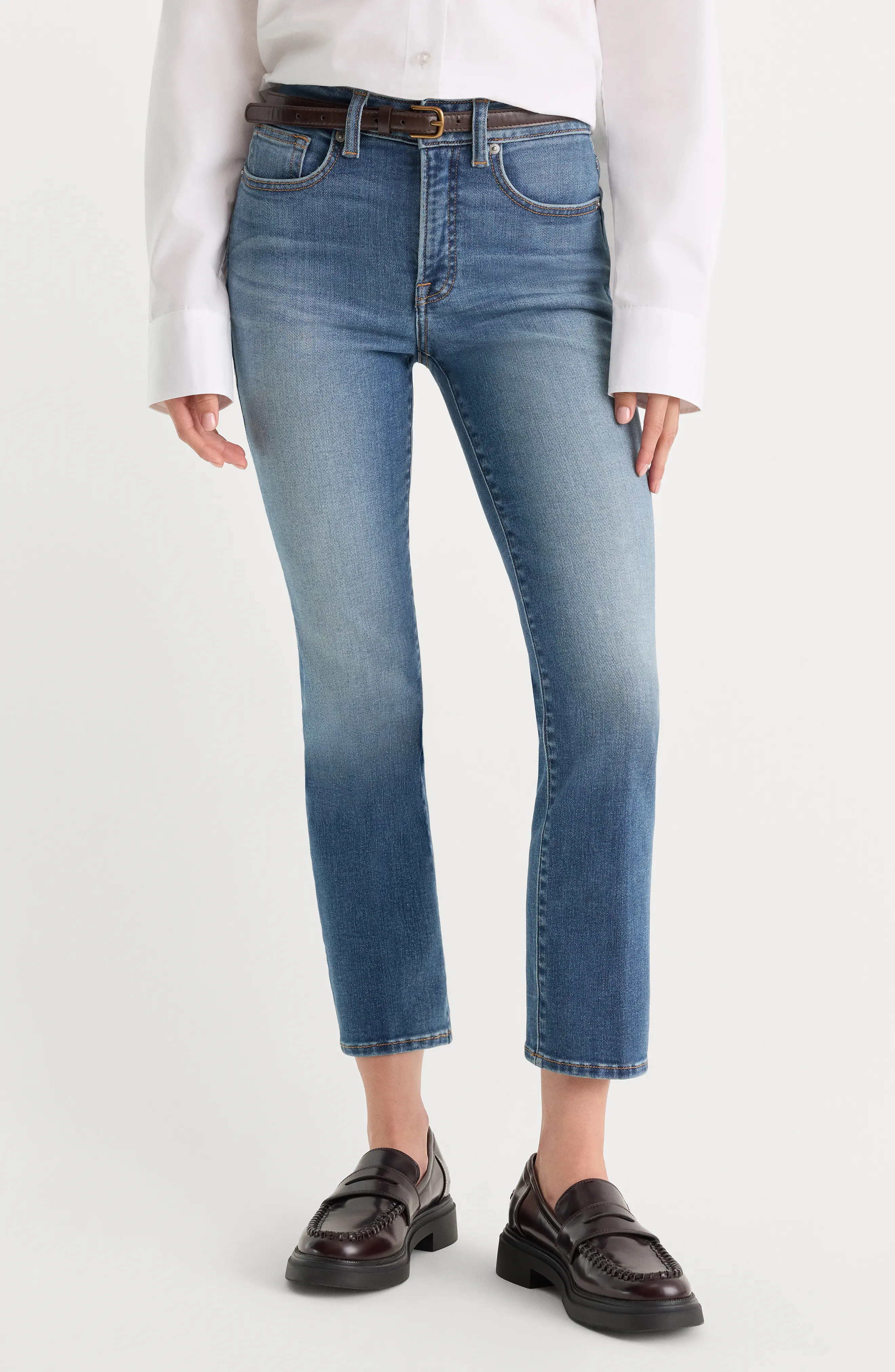 Good American Good Legs High Waist Straight Leg Jeans (Women) | Nordstrom | Nordstrom