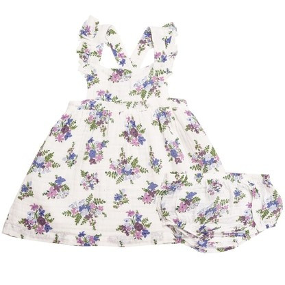 Pinafore & Bloomer Set, Lily of the Valley | SpearmintLOVE