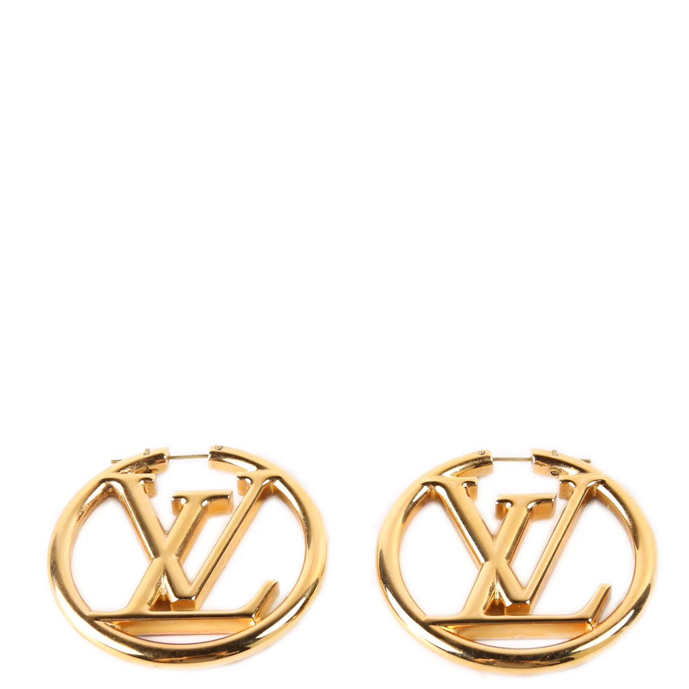 Louise Hoops Large | Keeks Designer Handbags