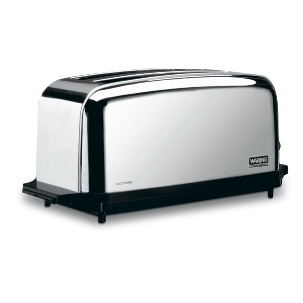 Waring Commercial WCT704 4 Slice Extra Long Slot Light Duty Pop-Up Toaster, 120V, 5-15 Phase Plug | Walmart (US)
