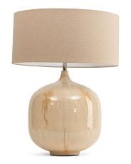 28x22 Metal Base Table Lamp | TJ Maxx
