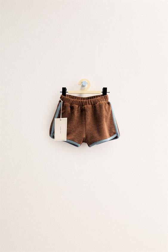 ZARA TIMELESS - TERRY BERMUDA SHORTS | Zara UK